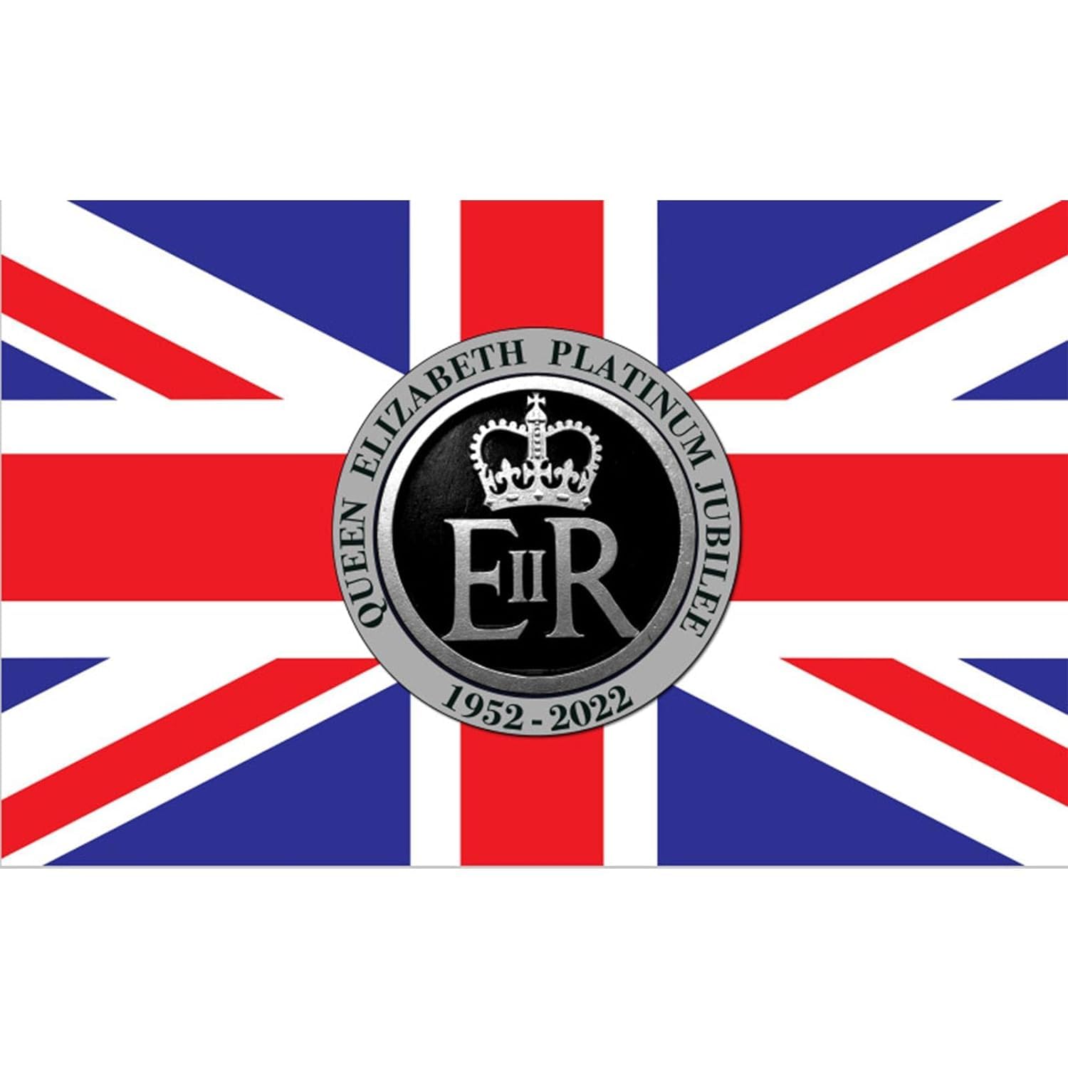 Amazon.co.jp: エリザベス女王 エリザベス英女王 記念 国旗 Queen